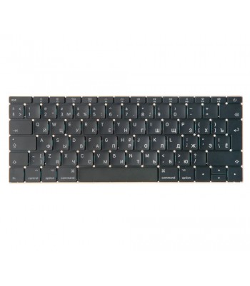 Клавиатура для MacBook 12 Retina A1534 Early 2015 Г-образный Enter RUS РСТ