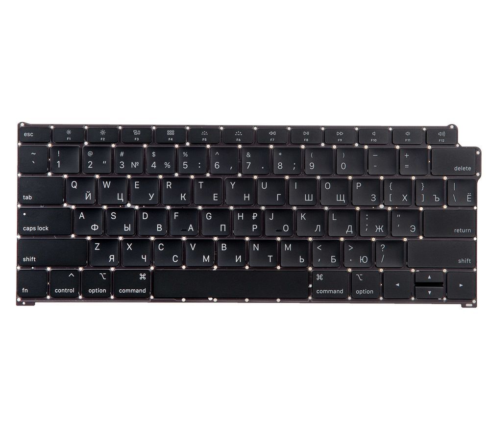 Клавиатура для MacBook Air 13 Retina A1932 Late 2018 Mid 2019 прямой Enter RUS РСТ