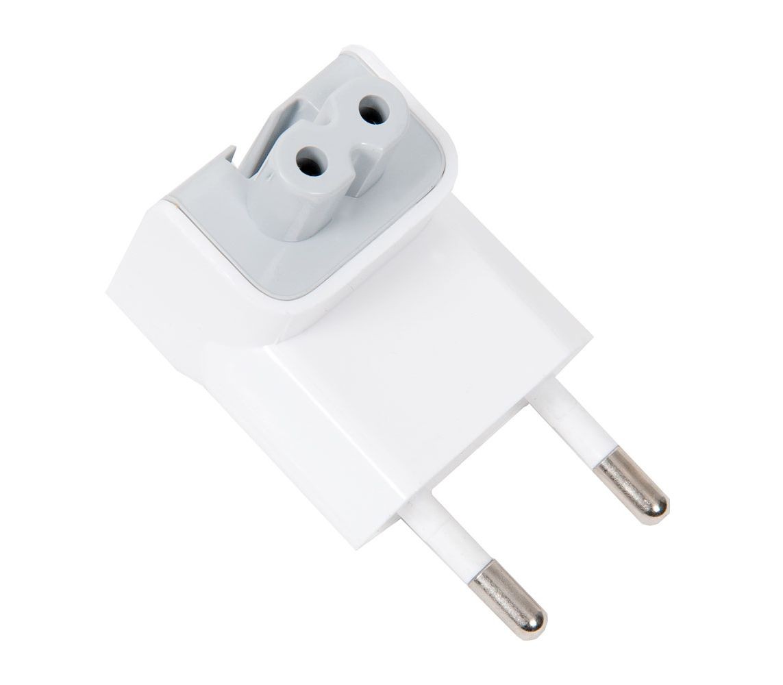 Переходник - вилка для блока питания европейских розеток EURO PLUG OEM