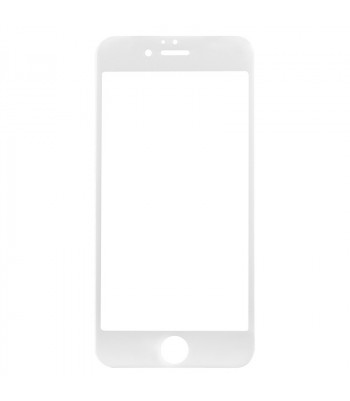 Защитное стекло 3D в техпаке для Iphone 6 plus/6s plus (5.5") 0.3mm, белое