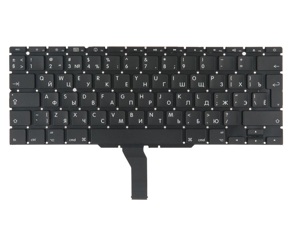 Клавиатура MacBook Air 11 A1370 Late 2010 Г-образный Enter RUS РСТ