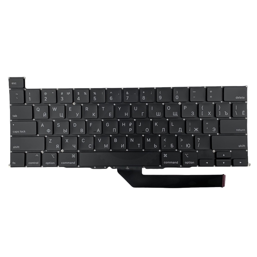 Клавиатура MacBook Pro Retina TouchBar A2141 прямой Enter RUS РСТ / OEM