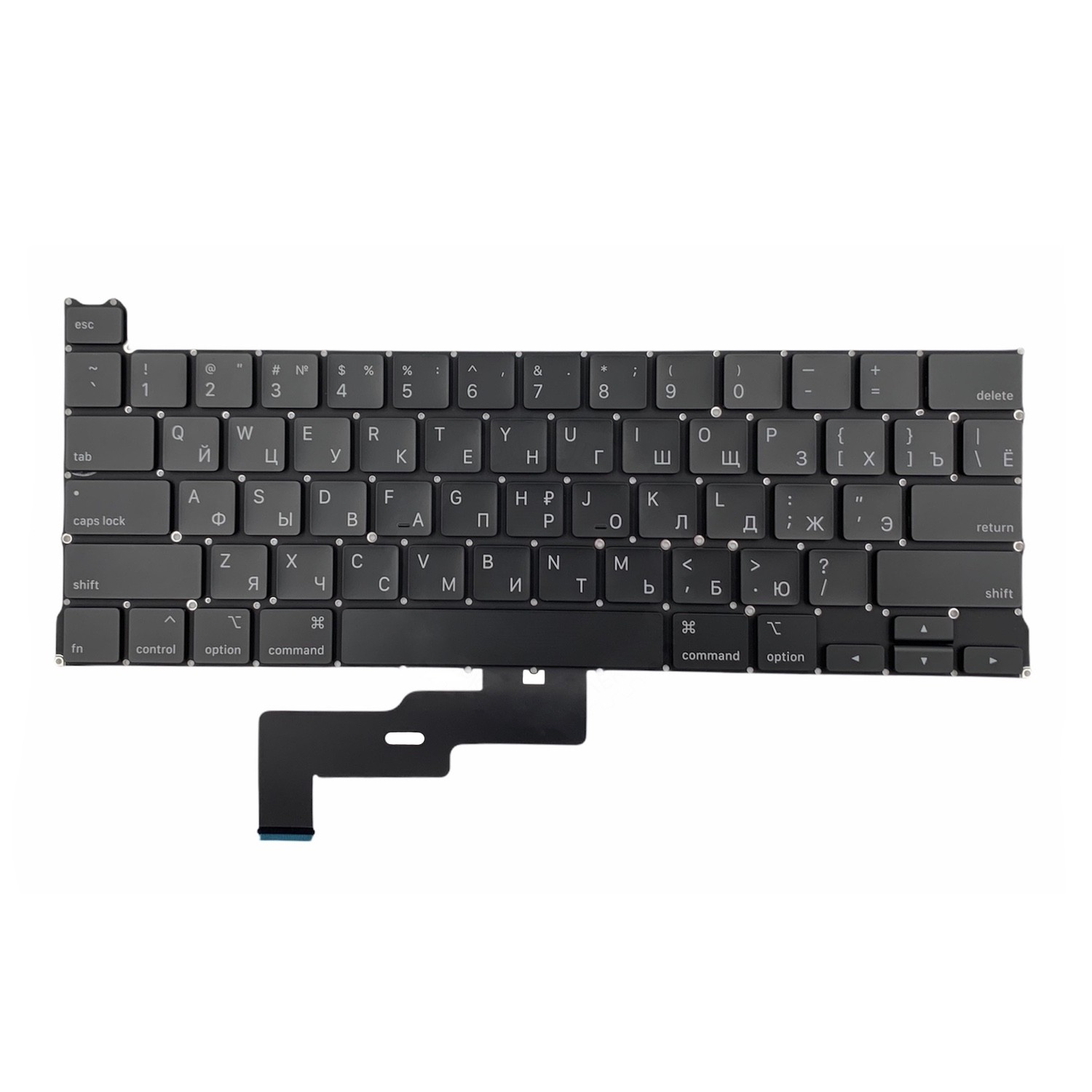 Клавиатура MacBook Pro Retina TouchBar A2289 прямой Enter RUS РСТ / OEM