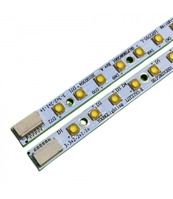 Светодиодные ленты для подсветки дисплея LM270WQ1 Imac 27 A1312, LGT2795(L+R), 310 мм, 36 светодиодов