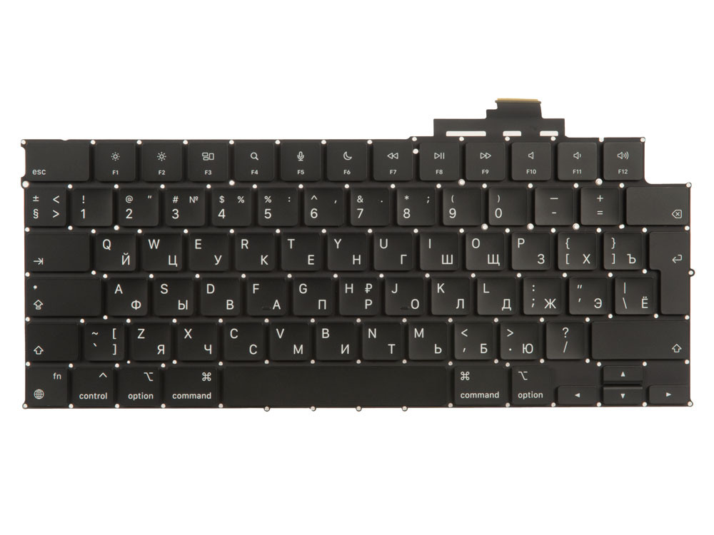 Клавиатура MacBook Air 13 15 M2 M4 A2681 A2941 A3113 A3114 A3240 A3241 Mid 2022 Early 2024 Г-образный Enter RUS РСТ