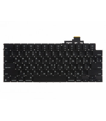 Клавиатура MacBook Air 13 15 M2 M4 A2681 A2941 A3113 A3114 A3240 A3241 Mid 2022 Early 2024 Прямой Enter RUS РСТ