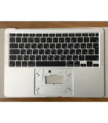 Топкейс с клавиатурой RUS РСТ, АКБ MacBook Air 13 Retina M1 A2337 2020 Silver б/у (лот 161)