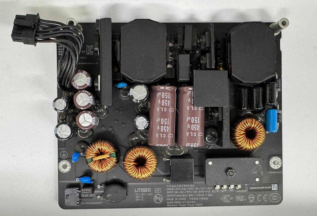 Блок питания iMac 27 A1419 A2115 300W Late 2012 - Mid 2020 / 661-7170 PA-1311-2A ADP-300AF БУ