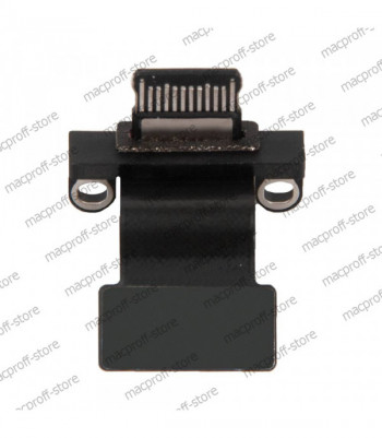 Разъем питания I/O USB-C для Macbook Pro Retina A2442 A2485 A2779 A2780 Late 2021 Early 2023 черный (снятый)