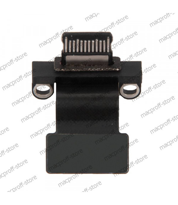 Разъем питания I/O USB-C для Macbook Pro Retina A2442 A2485 A2779 A2780 Late 2021 Early 2023 черный (снятый)