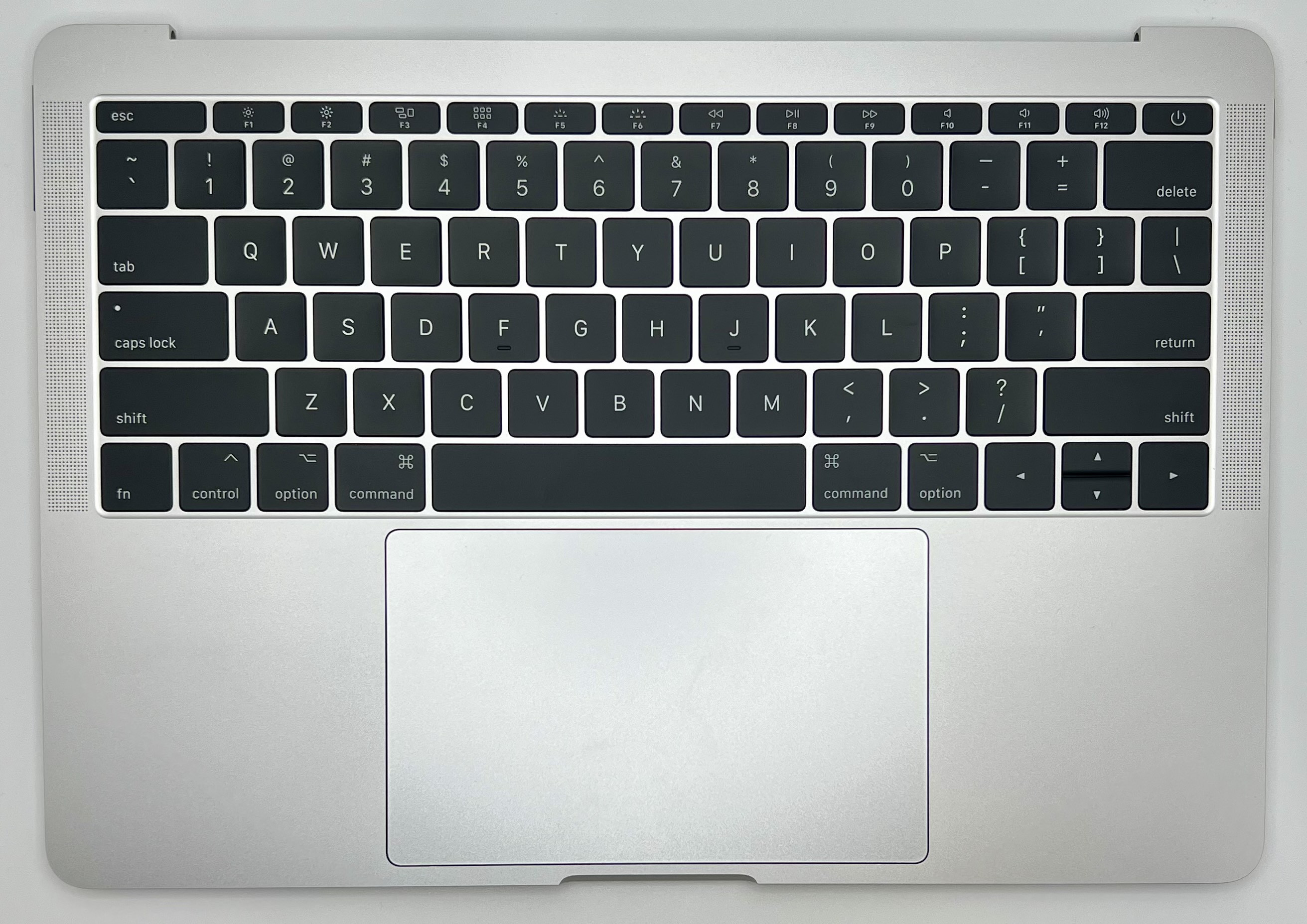 Топкейс с клавиатурой US без АКБ MacBook Pro 13 A1708 2016-2017 Silver AASP
