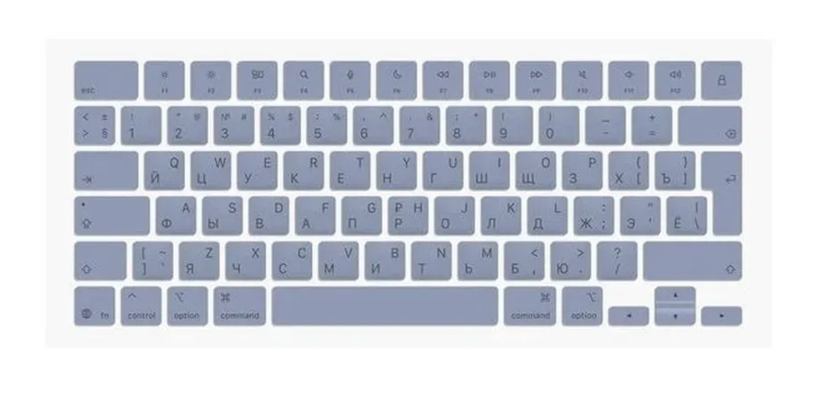 Набор клавиш РСТ для MacBook Neo 13" A3404 Синий Indigo